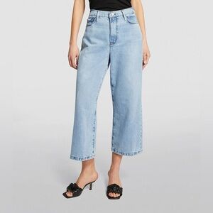 Frame Denim Ali Wide Leg Crop Jeans